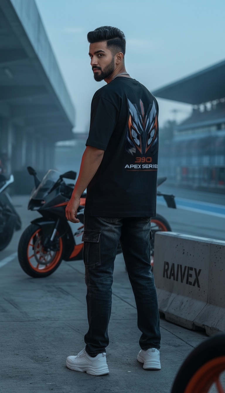 Raivex 390 Apex Series | Premium Heavyweight Streetwear Tee