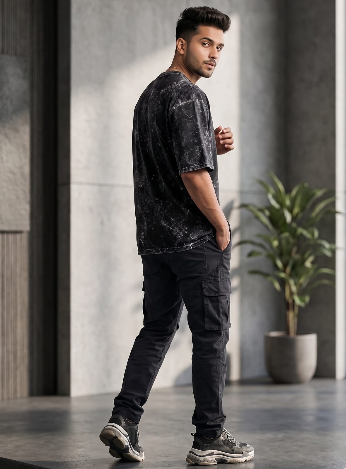 The Core Sovereign | Raivex 240GSM Acid Wash T-Shirt