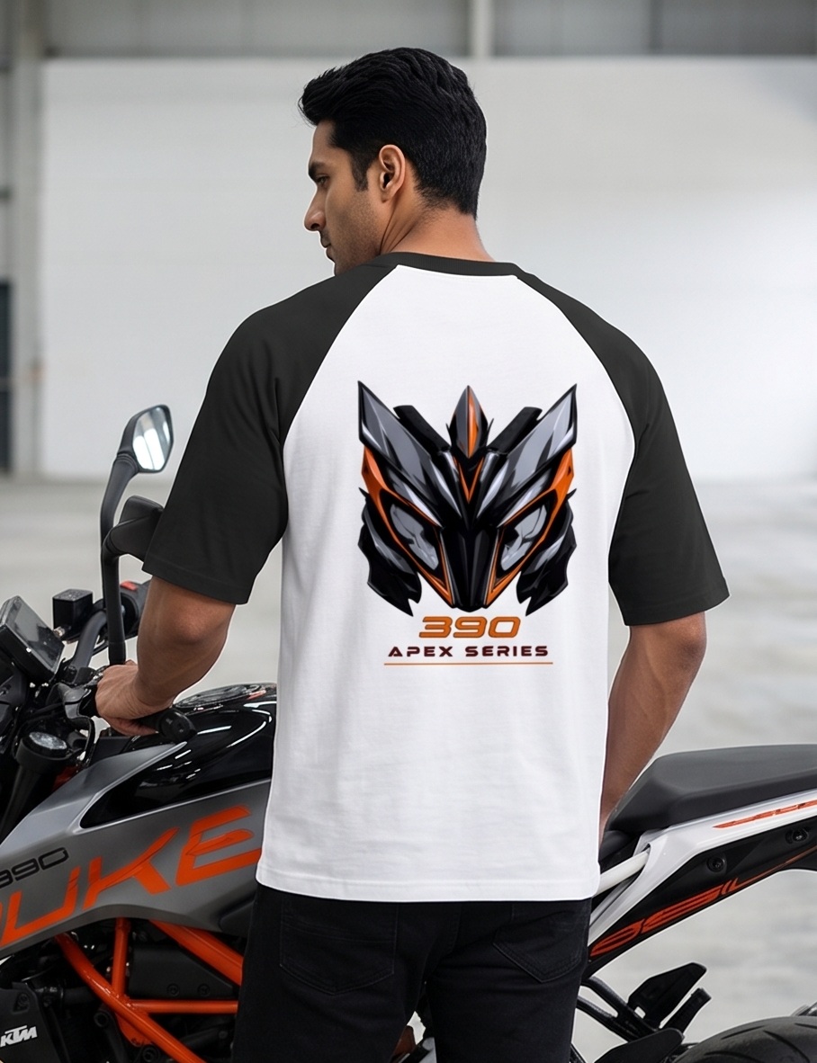 390 APEX Series Raglan Oversized T-Shirt by Raivex