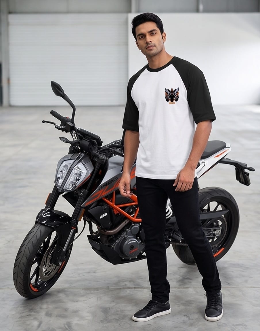 390 APEX Series Raglan Oversized T-Shirt by Raivex