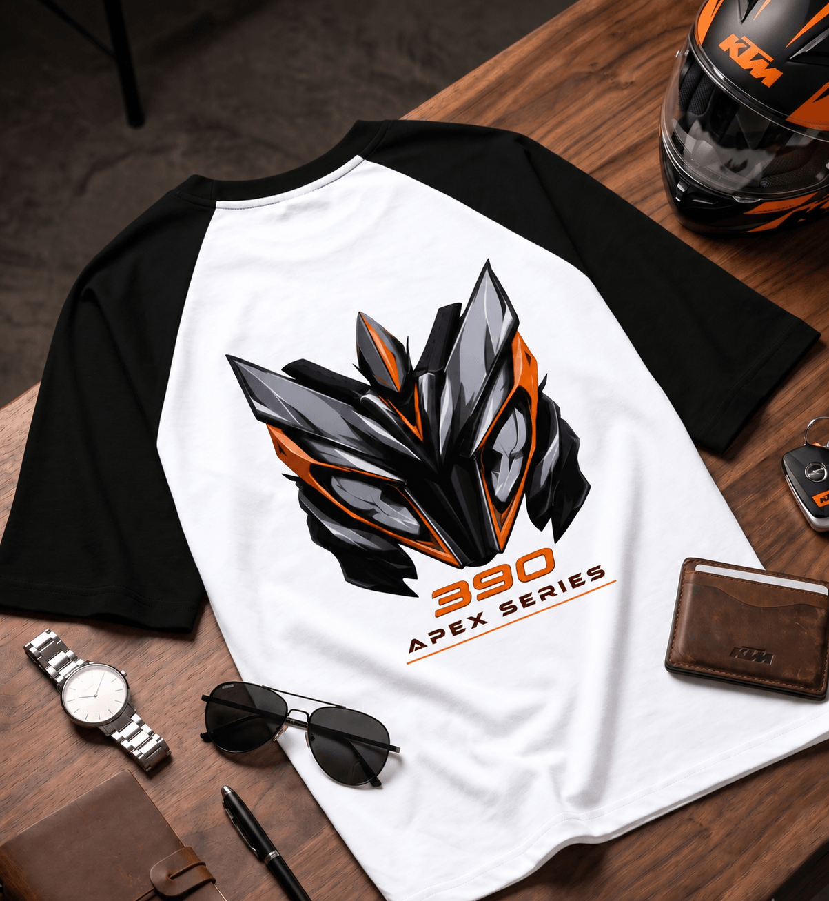 390 APEX Series Raglan Oversized T-Shirt by Raivex