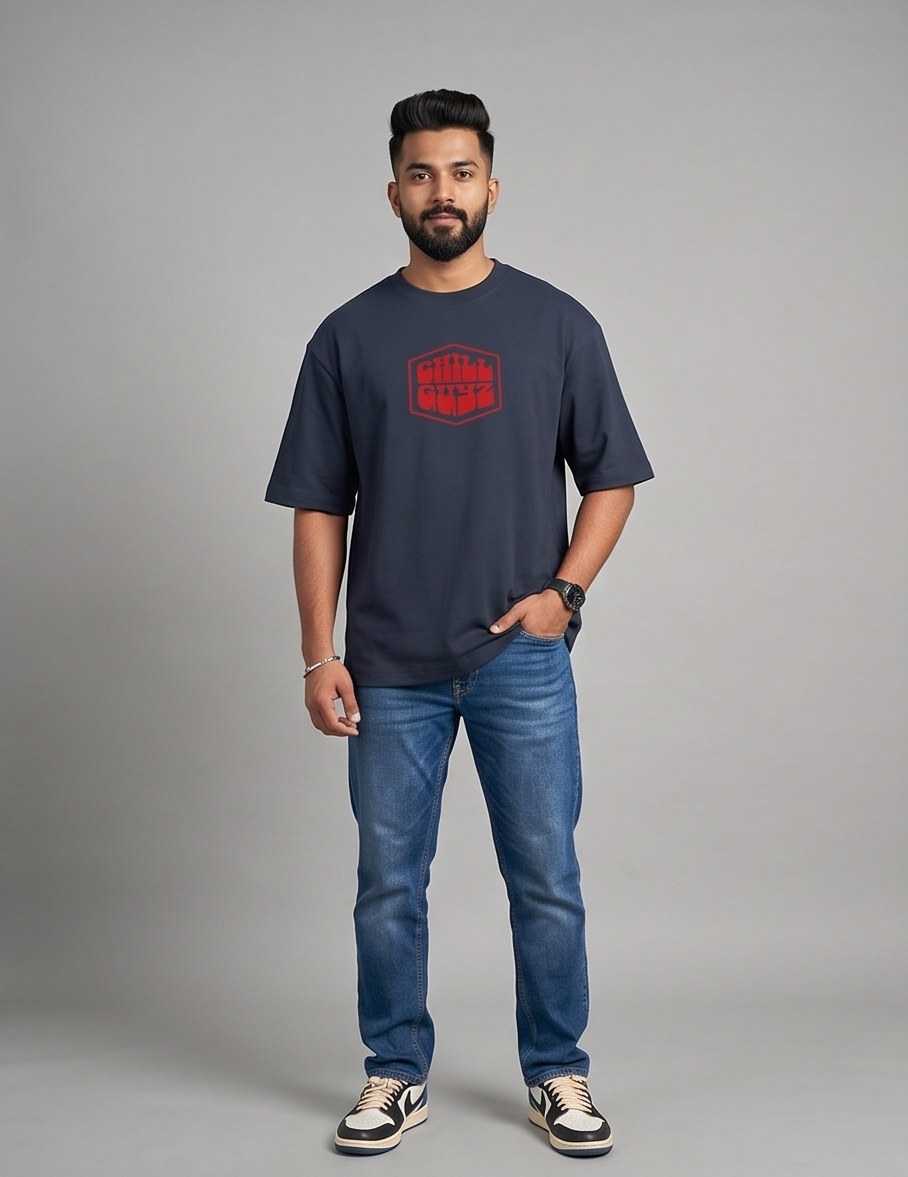 RaiveX "CHILL GUYZ"  Oversized Tshirt