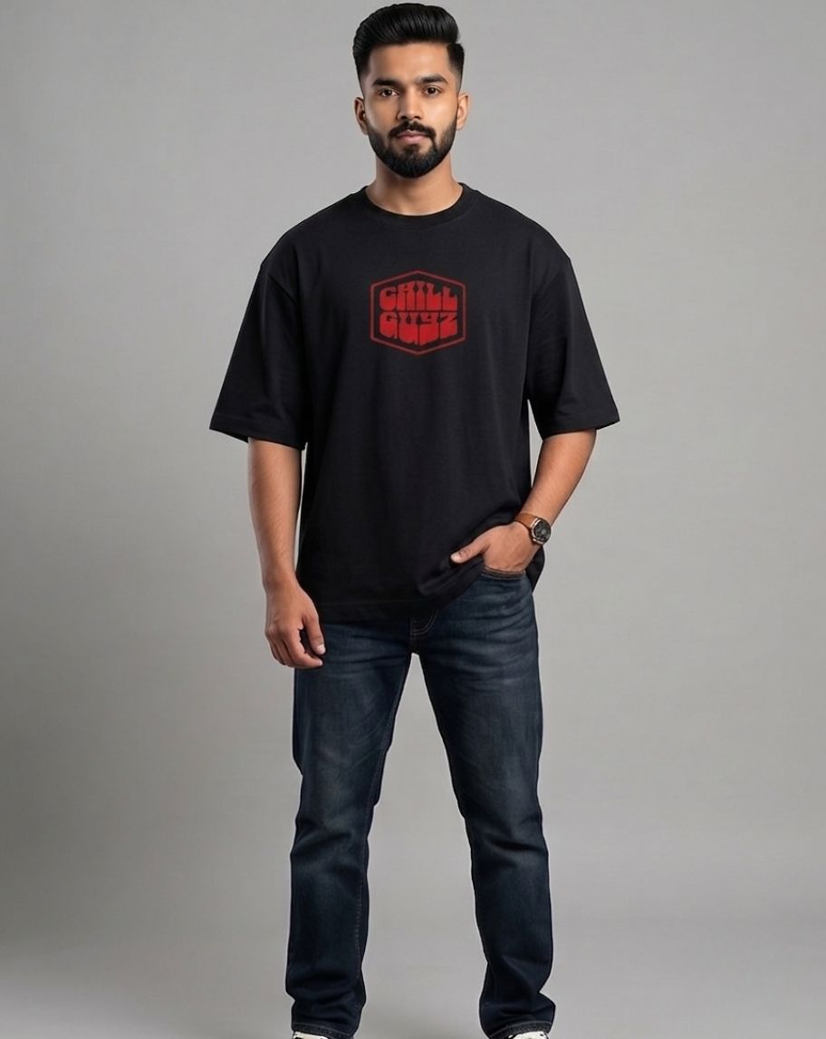 RaiveX "CHILL GUYZ"  Oversized Tshirt