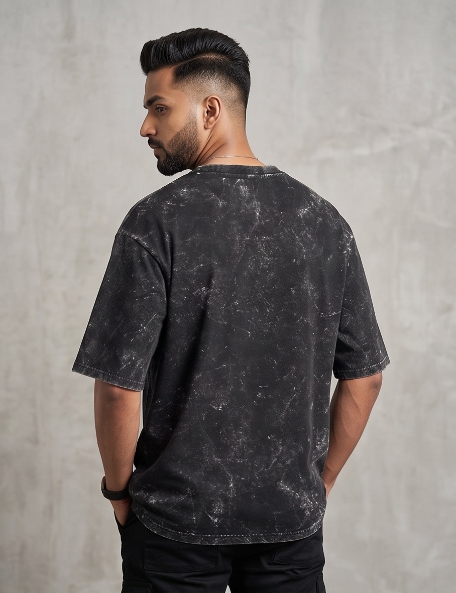 The Core God Edition | Raivex 240GSM Acid Wash T-Shirt