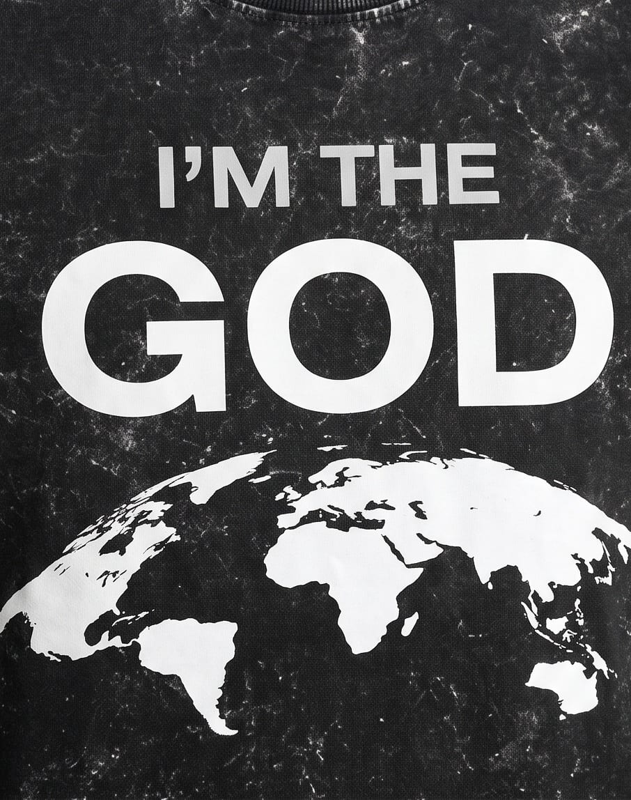 The Core God Edition | Raivex 240GSM Acid Wash T-Shirt