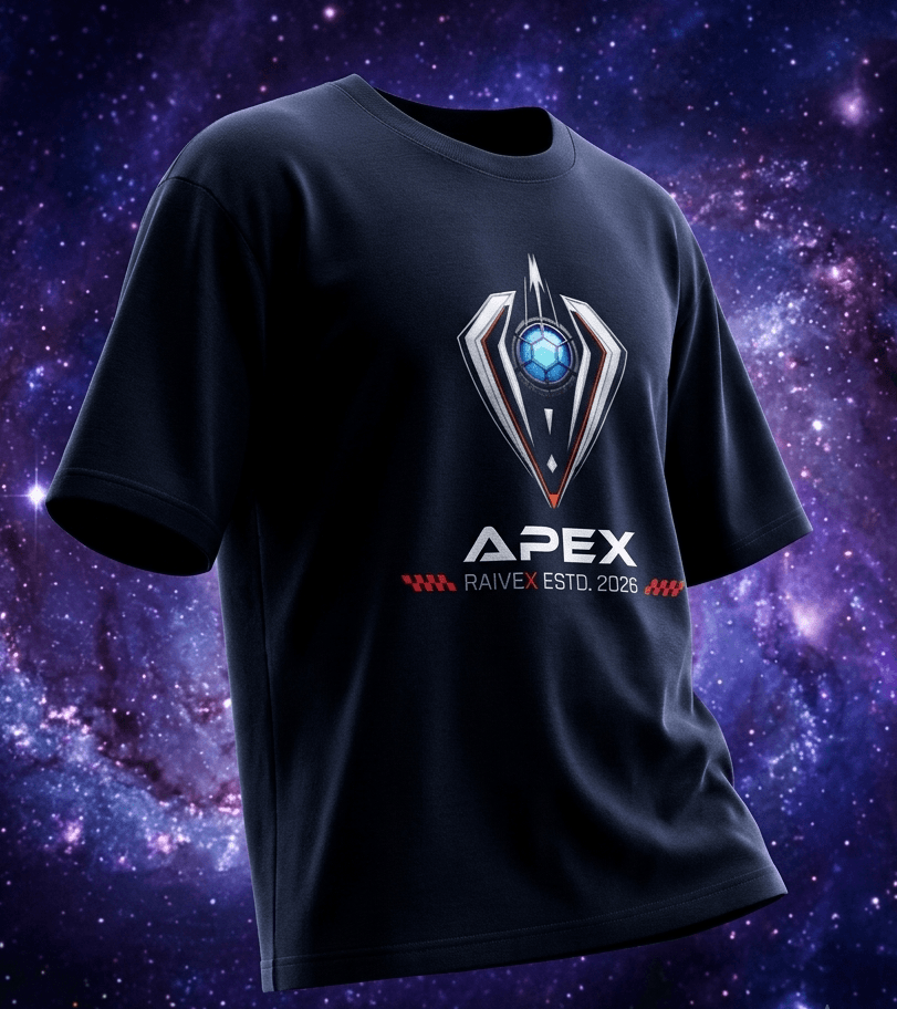 Apex 03: Chasing Every Limit | Raivex Premium 240GSM Heavyweight Tee