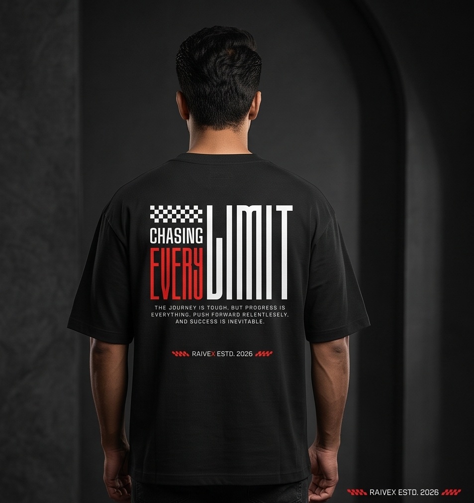 Apex 03: Chasing Every Limit | Raivex Premium 240GSM Heavyweight Tee