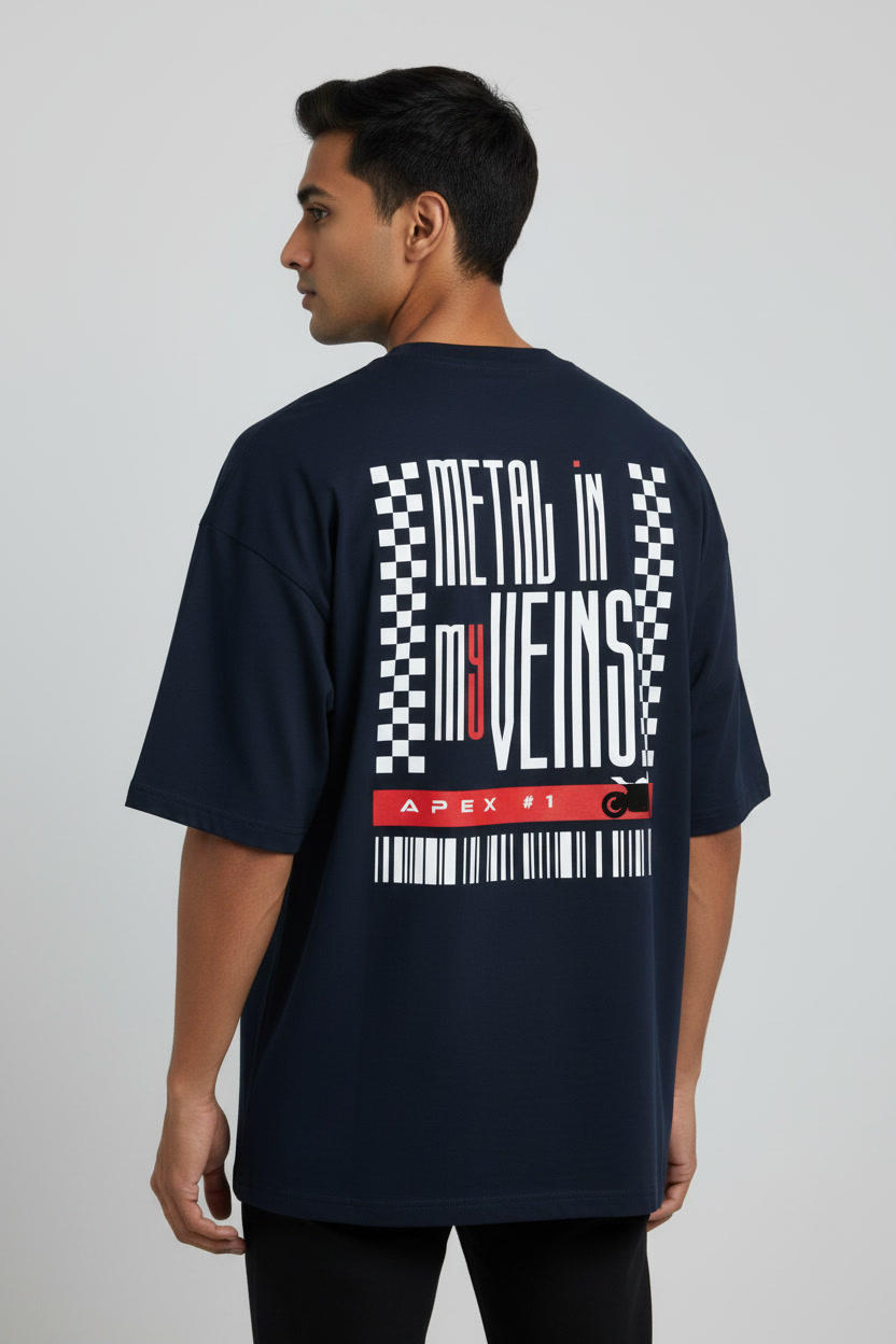 Apex 01: Metal in My Veins | Raivex 240GSM Heavyweight Tee