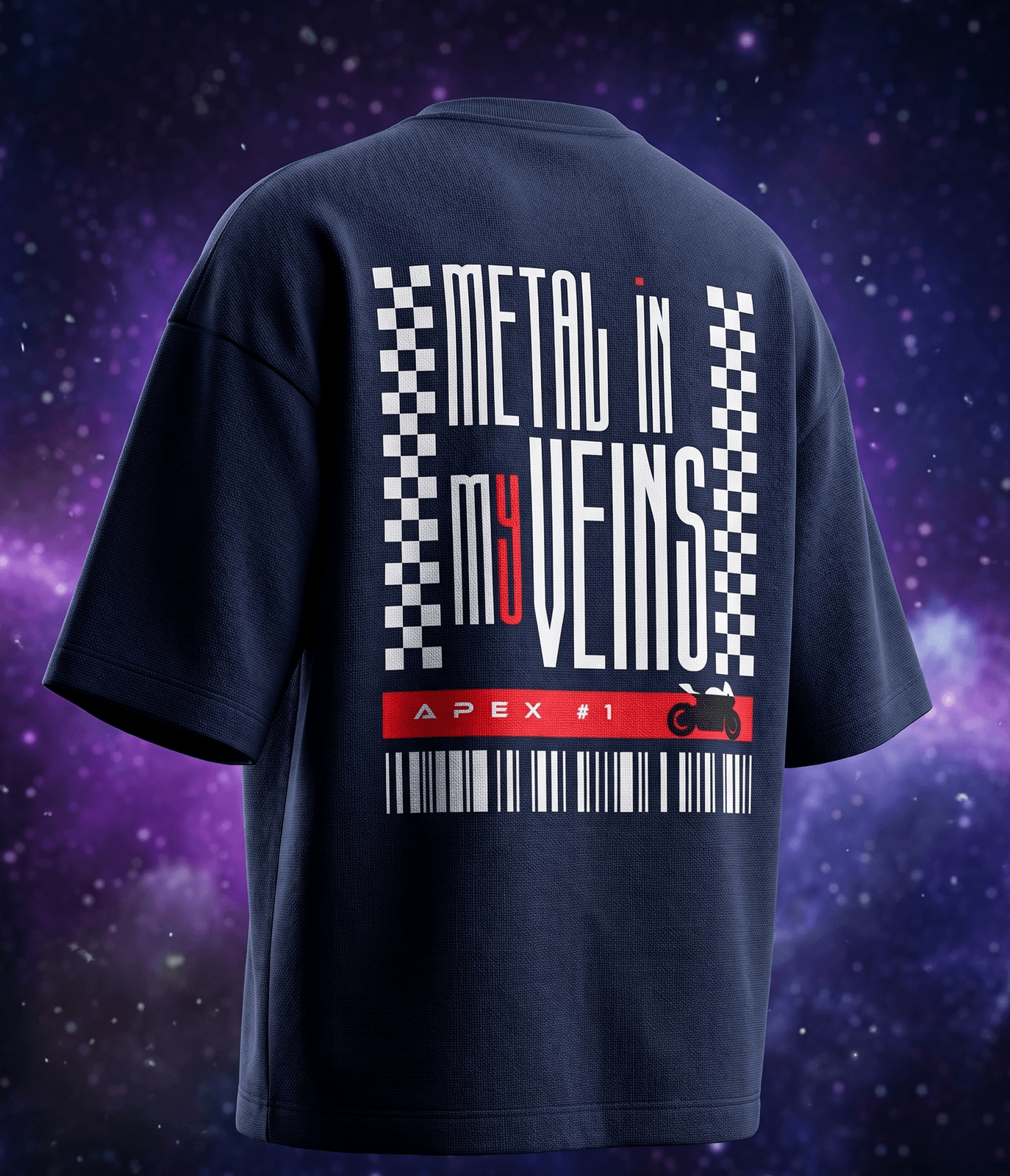 Apex 01: Metal in My Veins | Raivex 240GSM Heavyweight Tee