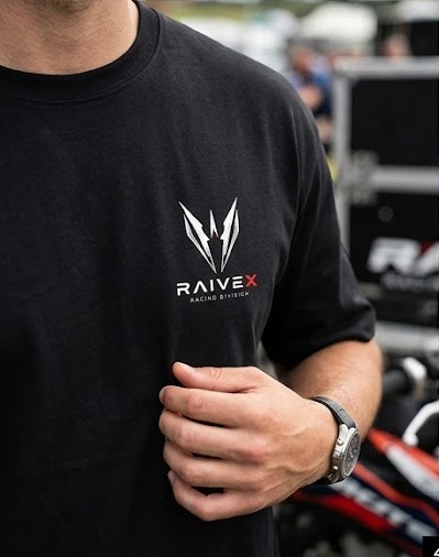 RAIVEX "Motocross Racing Division" 180 GSM Pure Cotton Regular Fit T-Shirt