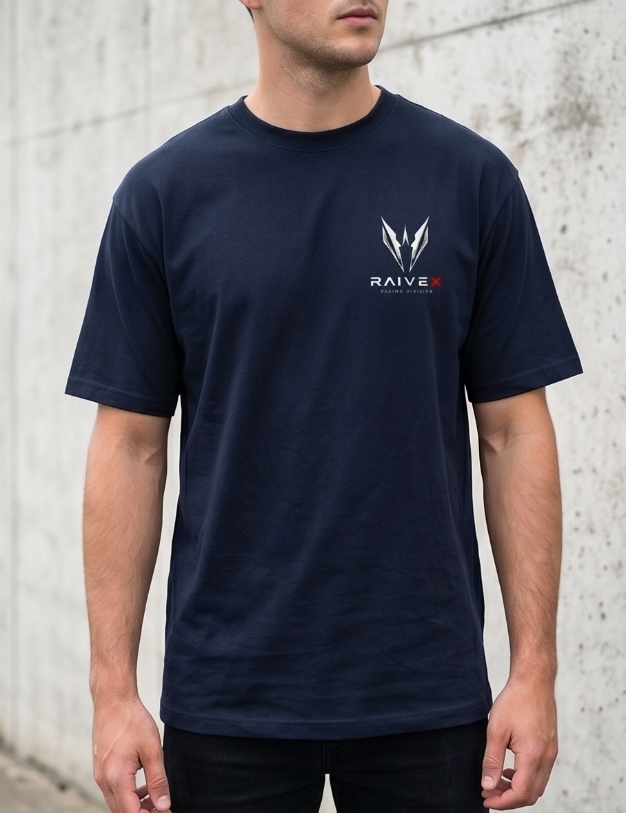 RAIVEX "Motocross Racing Division" 180 GSM Pure Cotton Regular Fit T-Shirt